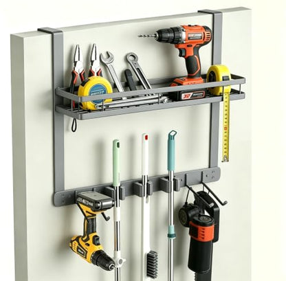 Over Door Tool Organizer (grey)