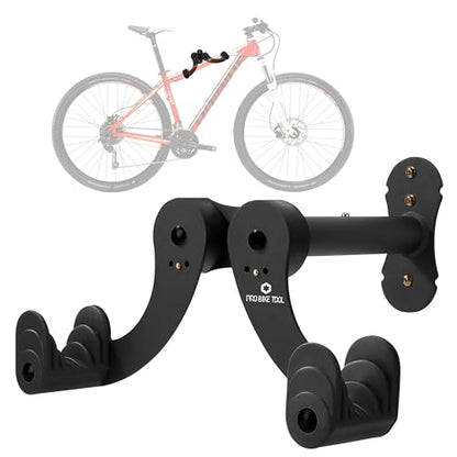 Bike Rack for Garage Wall Mount (Black / Pack of 1)