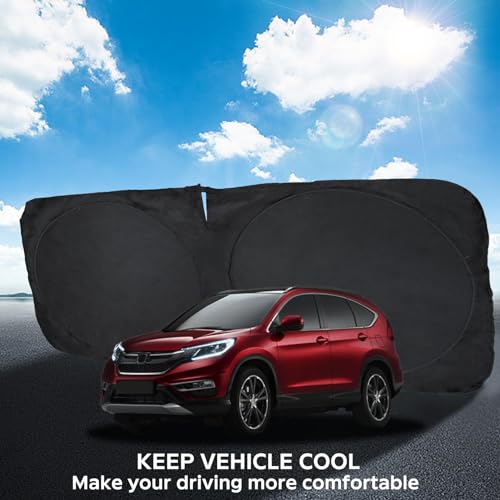 Windshield Sun Shade for Honda CRV 2023 (Fit 2023-2026 Honda CRV)