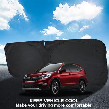 Windshield Sun Shade for Honda CRV 2023 (Fit 2023-2026 Honda CRV)