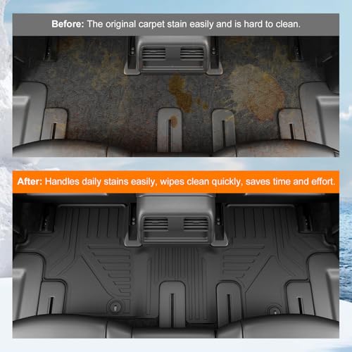 Floor Mats Cargo Mat Compatible with 13