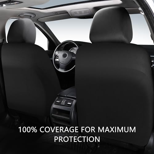 Front Car Seat Cover (N3 Black / Front Seat)