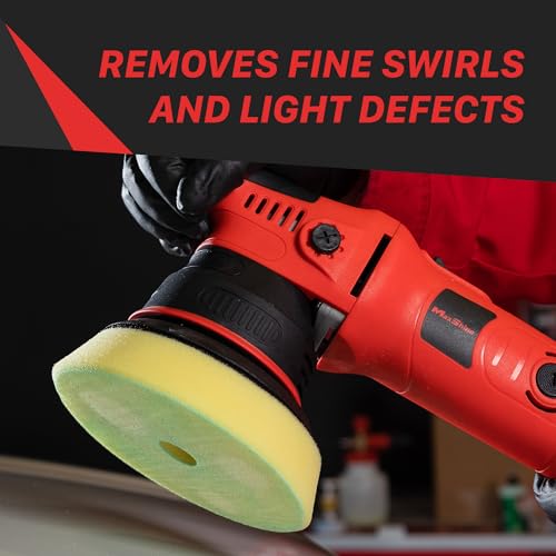 3 Piece M8S V2 Dual Action Polisher & 16oz Cut & Polish Detailing Kit (5" Cut & Polish Kit)