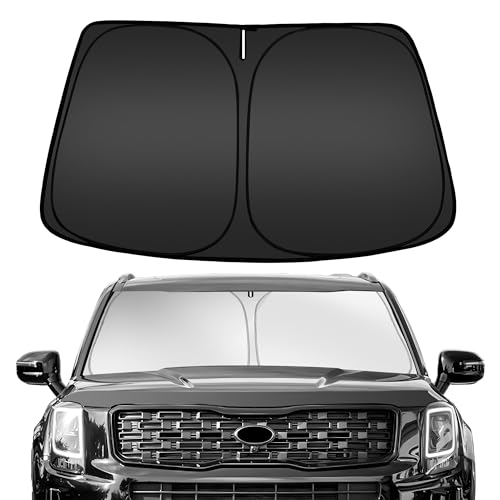 Windshield Sun Shade for Kia Telluride 2020 (for Kia Telluride 2020-2026)