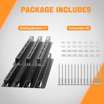 Overhead Garage Storage Rack (For 6 Bins)