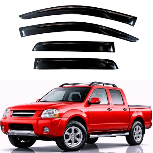 Rain Guards Window Visors for 2000 (2000-2004 Frontier Crew Cab)