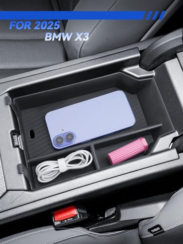 for BMW X3 Center Console Organizer BMW X3 G45 (for 2026 BMW X3)