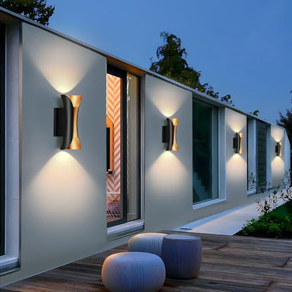 2 Pack Outdoor Wall Light (11.8in-2Pack)