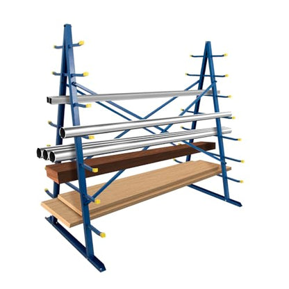 7 Tier Steel Horizontal Storage Rack (Horizontal Storage Rack-2)