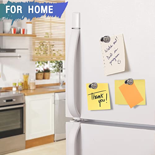 22Packs Neodymium Fridge Magnets (Silver_22p)