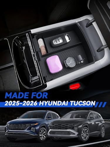 for 2026 Tucson Center Console Organizer Double (for 2025-2026 Tucson)