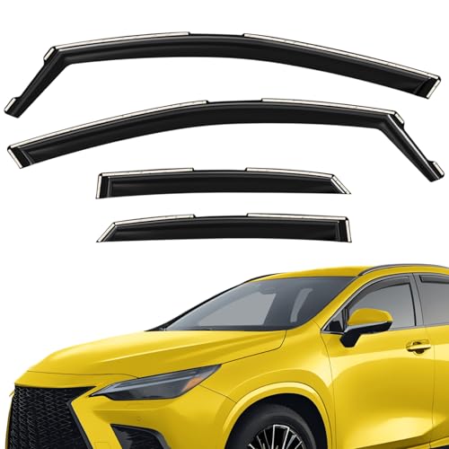 Extra Durable Window Deflectors in (For Lexus NX 22-26)