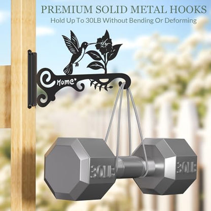 Metal Plant Hooks (2 Pcak Bird)