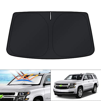 Windshield Sun Shade for Chevrolet Chevy Tahoe (For | Chevrolet Tahoe 2015-2020)