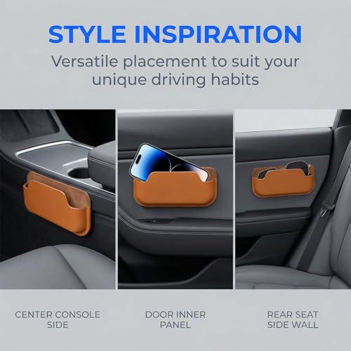 Sunglasses Holders for Car Dashboard (Orange)