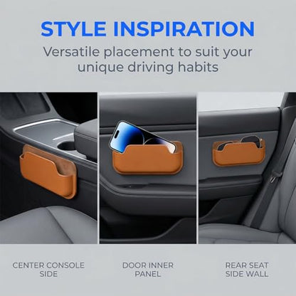 Sunglasses Holders for Car Dashboard (Orange)