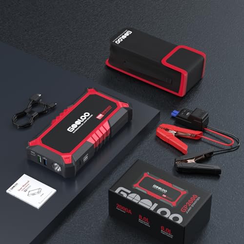 GP2000 Jump Starter (Red)