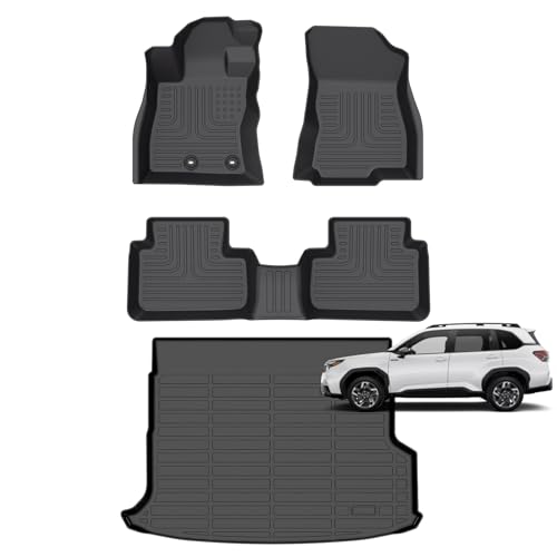 Floor Mats & Cargo Liner for Subaru Forester Hybrid 2026 2025 (26) For Forester 2025-2026 Set (Hybrid))