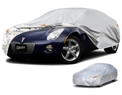 6 Layers Waterproof Car Cover for Pontiac Solstice 2005 (LM-Silver / 77. Custom Fit Pontiac Solstice)