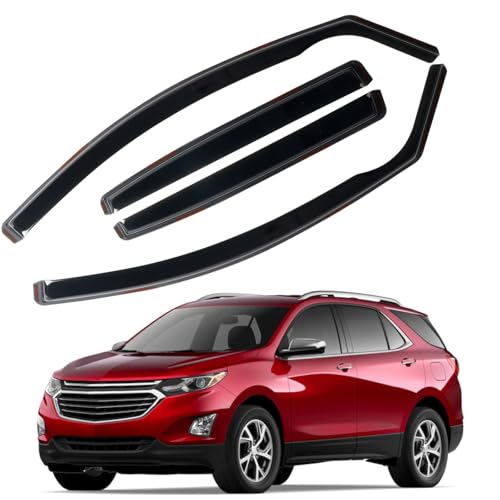 in Channel Rain Guards for Chevrolet (Fit for 2018-2024 Equinox in Channel)