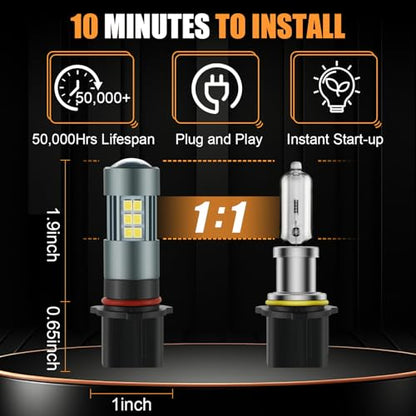 P13W 12277 LED Fog Light Bulbs (P13W)