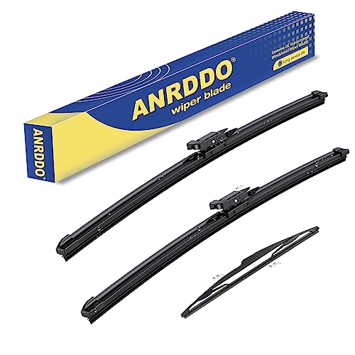 Wipers Replacement for 2012 (28"+28"+12" / Pinch Tab)