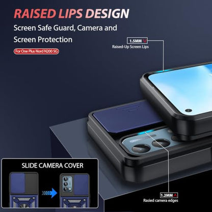 for Oneplus Nord N200 Case (Oneplus Nord N200(6.49") / Blue)