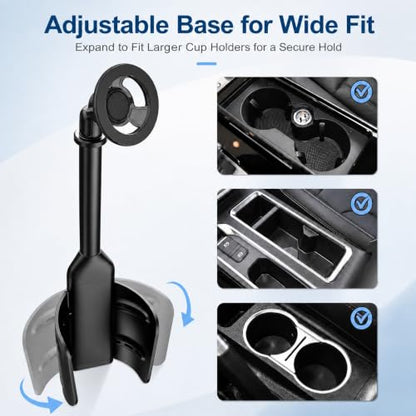 Magnetic Cup Holder Phone Mount for Car