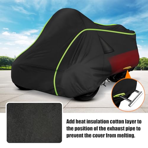 for Can Am Spyder RT Full Cover 2010 (Black / for Can-Am Spyder RT 2010-2019)