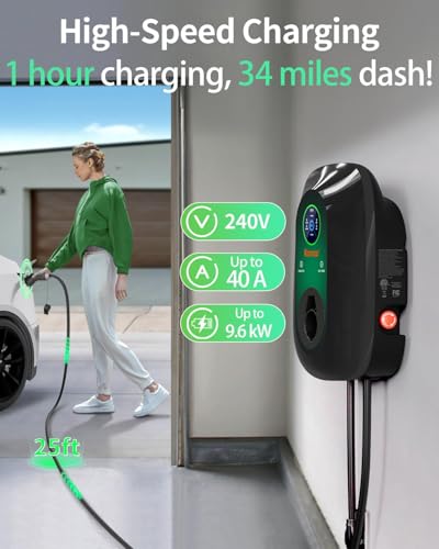 Level 2 EV Charger 40 Amp Wall (40)