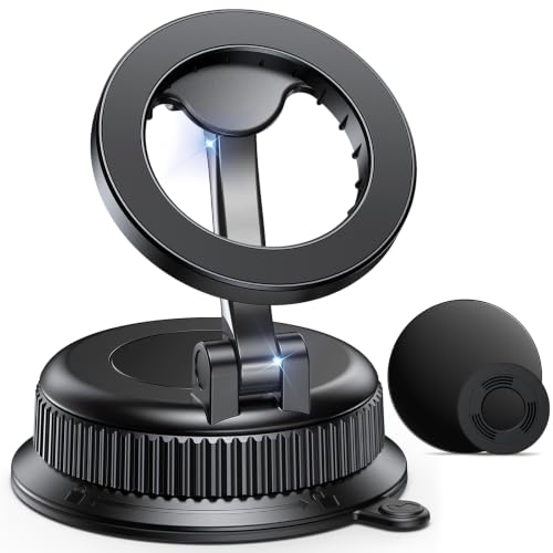 Vacuum Car Phone Holder for MagSafe (Black)