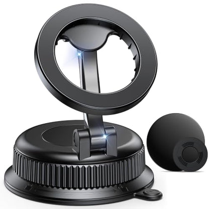 Vacuum Car Phone Holder for MagSafe (Black)