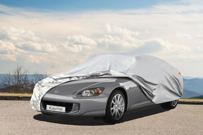 6 Layers Waterproof Car Cover for Honda S2000 1999 (LM-Silver / 39. Custom Fit Honda S2000)
