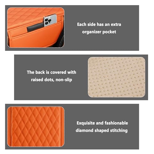 Upgraded Car Center Console Cover (Orange)