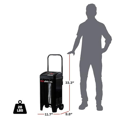 Wheeled 6A Car Battery Charger & Maintainer (Microprocessor Controlled)