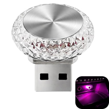 USB LED Car Interior Lights (Purple)