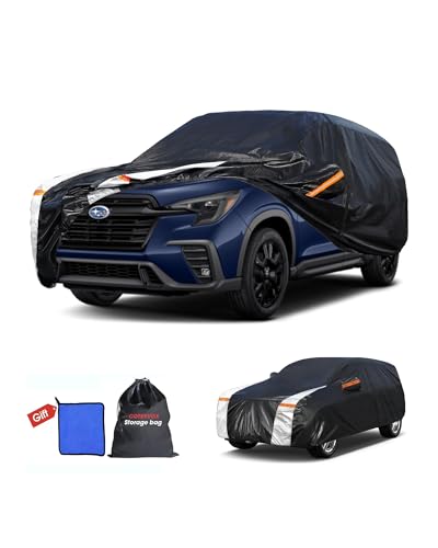 Subaru Ascent Car Cover 100% Waterproof All Weather (Custom fit Subaru Ascent / SUV car cover)