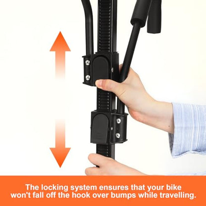 Platform 2 EBike Rack for Car Hitch Bike Rack for SUV RV Trucks Carrier Bicycle Car Racks 2 (RACK WITH PEDAL)
