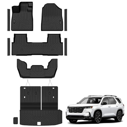 Floor Mats Cargo Mat with Backrest Mat for 2026