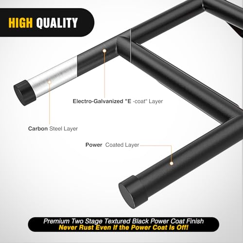 Universal Foldable Pickup Truck Tailgate Ladder (Round Pipe Foldable Truck Tailgate Ladder)