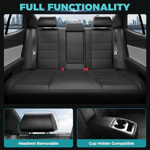Custom Seat Covers for Toyota Camry 2025 2026 Hybrid (Black / 2025-2026 Camry XLE XSE)