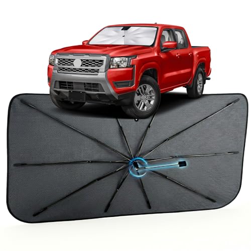 Car Windshield Sun Shade Umbrella for Nissan Frontier 2022 (For Nissan Frontier 2022-2026)