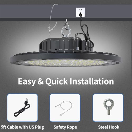 200W UFO High Bay LED Shop Lights
