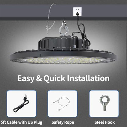 200W UFO High Bay LED Shop Lights
