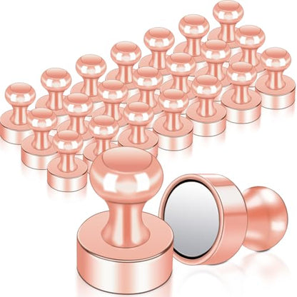 22 Pack Fridge Magnets (Rose Gold_22p)