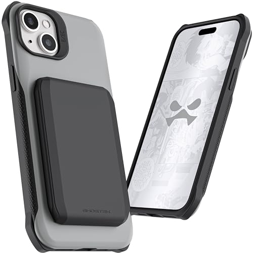 Exec Wallet Case for iPhone 15 Plus (iPhone 15 Plus / Gray)