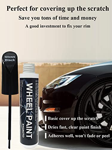 Gloss Black Rim Touch Up Paint (Gloss Black)