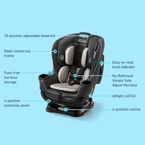 Extend2Fit Convertible Car Seat (Redmond 2.0)