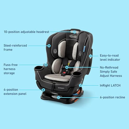 Extend2Fit Convertible Car Seat (Redmond 2.0)