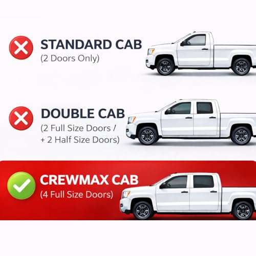 Rain Guards Window Visors for 2022 (2022-2026 Tundra Crewmax)